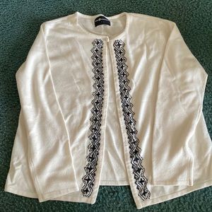 White/cream Sag Harbor Cardigan